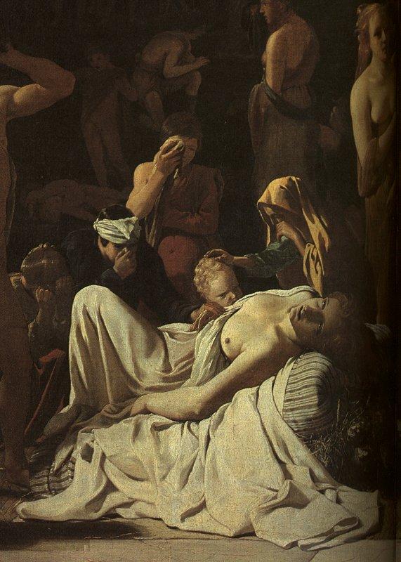 Michael Sweerts The Plague in an Ancient City Sweden oil painting art